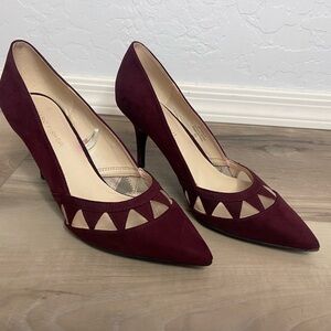 Maroon Marc Fisher Heels